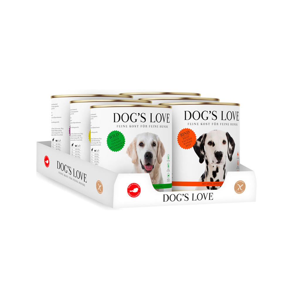 Dog´s Love Lata para Perros Adultos Multipack