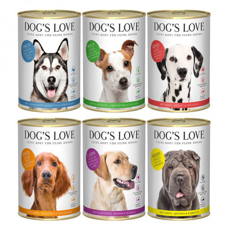 Dog´s Love Lata para Perros Adultos Multipack