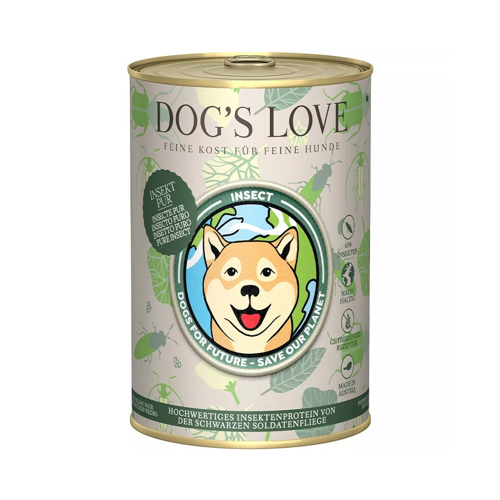 Dog´s Love Lata para Perros Puro Insectos