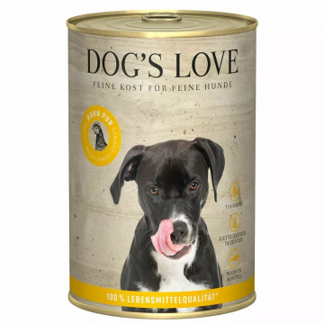 Imagen de Dog´s Love Lata para Perros Puro BARF 400 Gr - Pollo