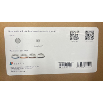 PetKit Comedero inteligente Antibateriano para perros y gatos 1,7 L