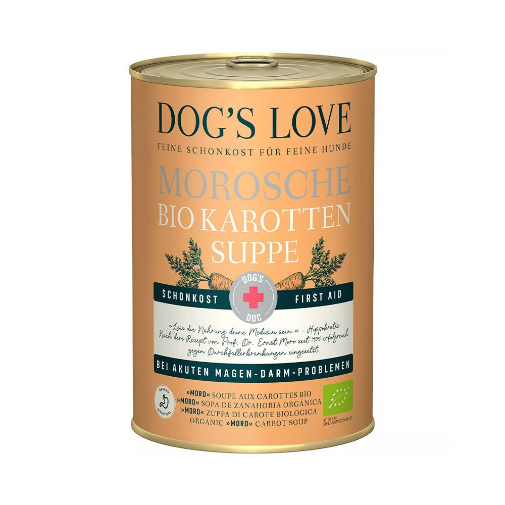 Dog´s Love DOC Vet Lata 400 Gr Zanahoria