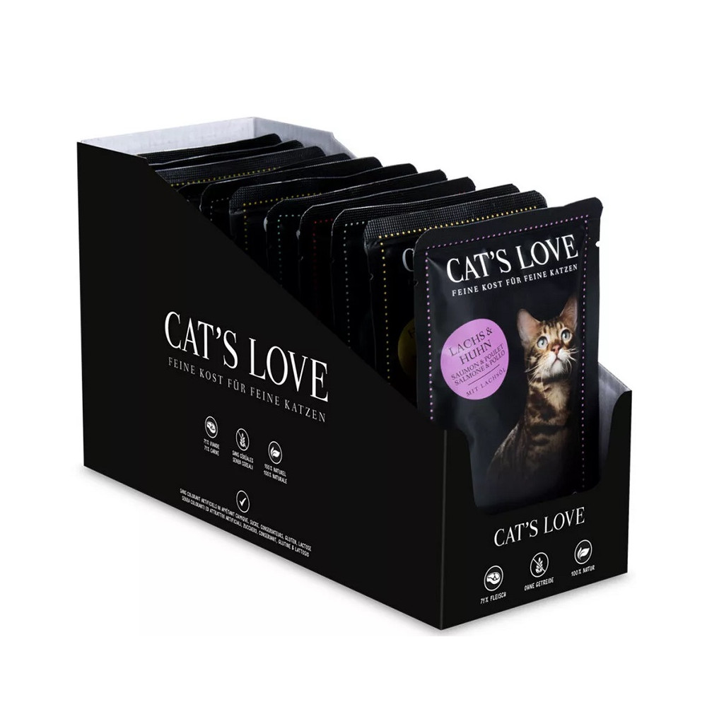 Cat´s Love Sobres en Gelatina para Gatos Adultos Multipack