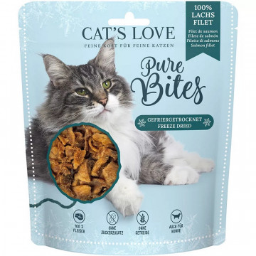 Cat´s Love Snacks para Gatos Monoproteico 50 Gr sabor salmón