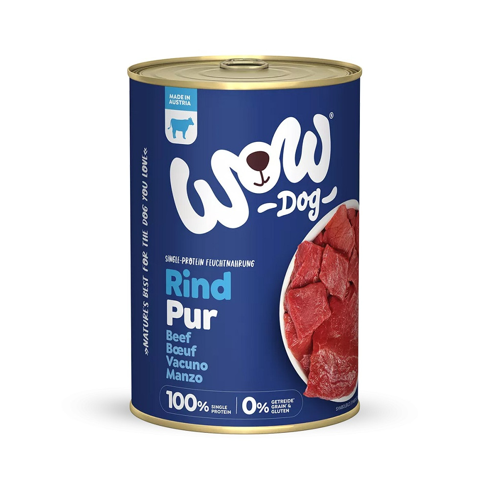Wow Lata de Puro Vacuno para Perros