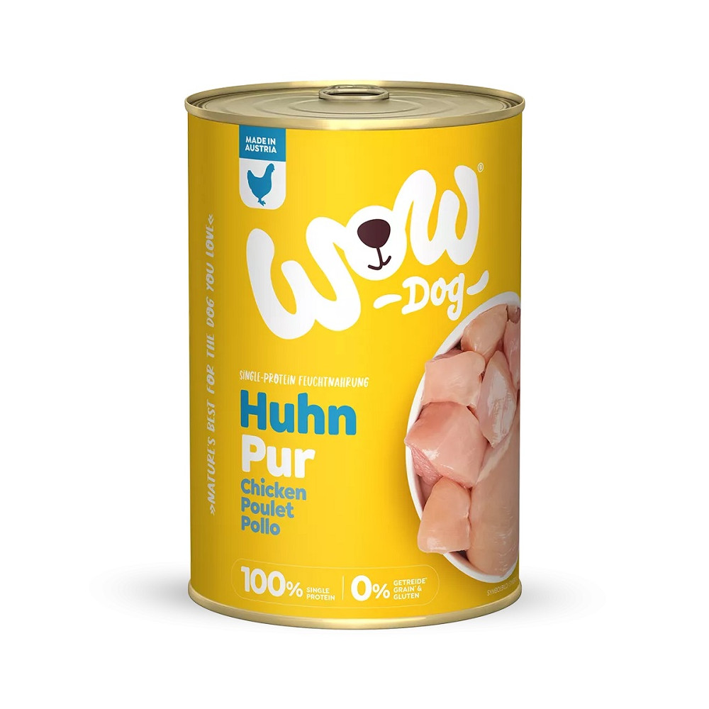 Wow Lata de Puro Pollo para Perros