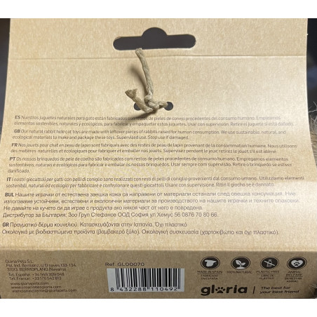 Gloria Cojin de Piel de Conejo Para Gatos