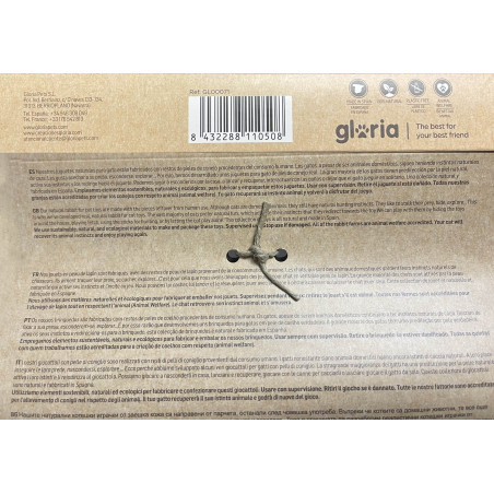 Gloria Cojin de Piel de Conejo Para Gatos