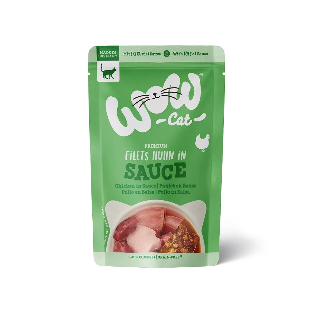 Wow Sobre de Pollo en Salsa para Gatos
