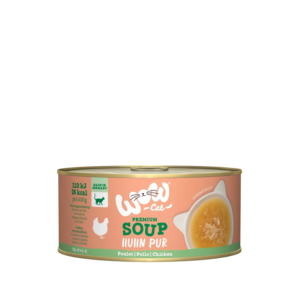 Wow Sopa de Pollo para Gatos