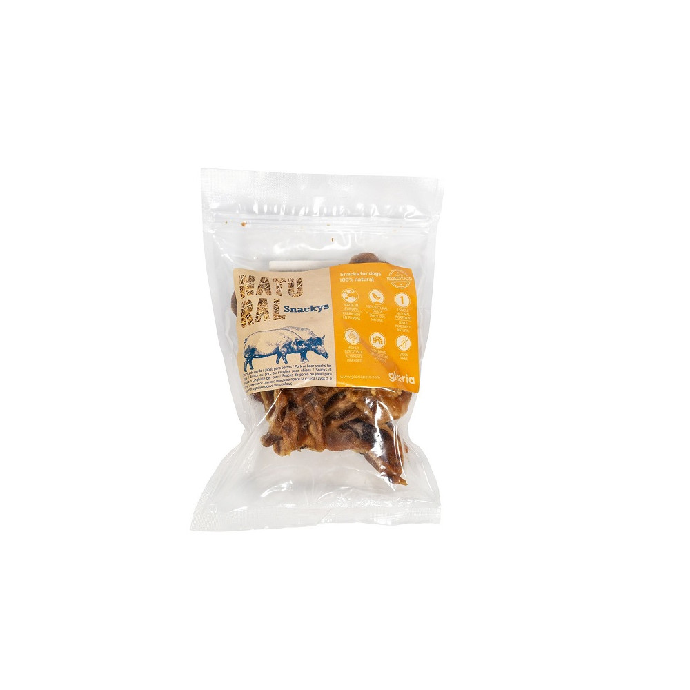 Gloria Snackys Oreja Interna de Cerdo
