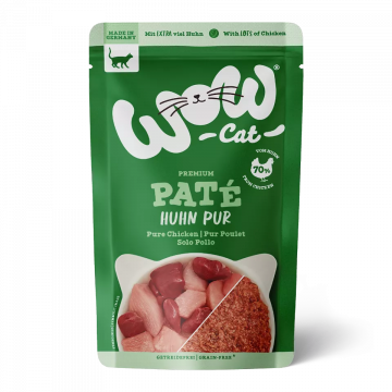 Wow Multipack Pate en Sobre para Gatos Adultos POLLO