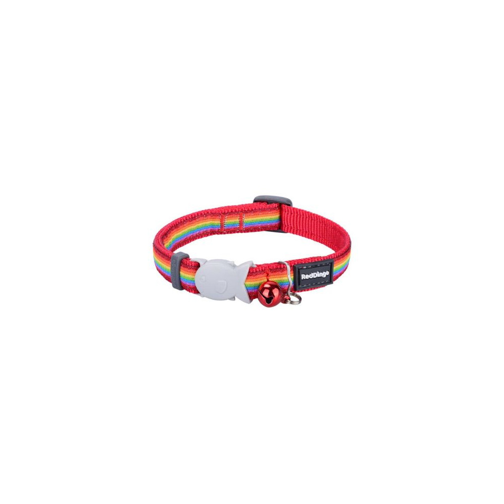 Gloria Red Dingo Collar para Gato Style RAINBOW