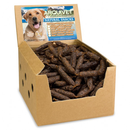 Arquivet Caja de Salchichas para Perros 200 unidades