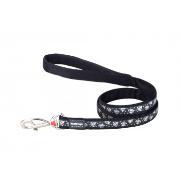 Gloria Red Dingo Correa para Perro Style DIAMOND BLACK