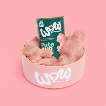 Wow Lata de Puro Pavo para Perros