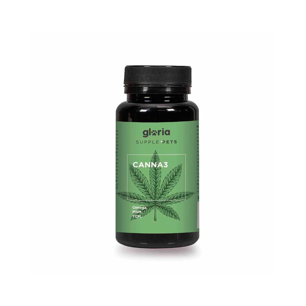 Gloria Supple Pets Canna 3 Apoyo Nutricional con Harina de Cañamo