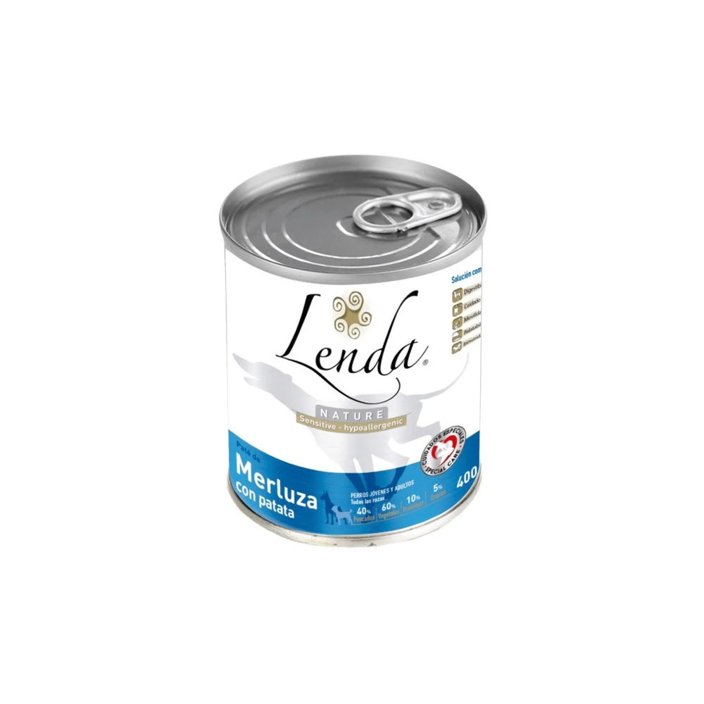 Lenda Lata Grain Free Merluza con Patatas 400 Gr