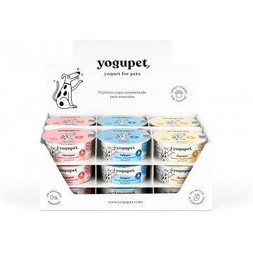 Imagen de Yogupet MIX Yogurt Funcional para Perros - 18 x 110 gr