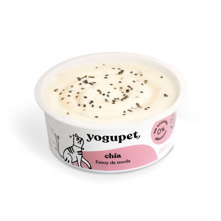 Yogupet Yogurt Clásico con Chia para Gatos