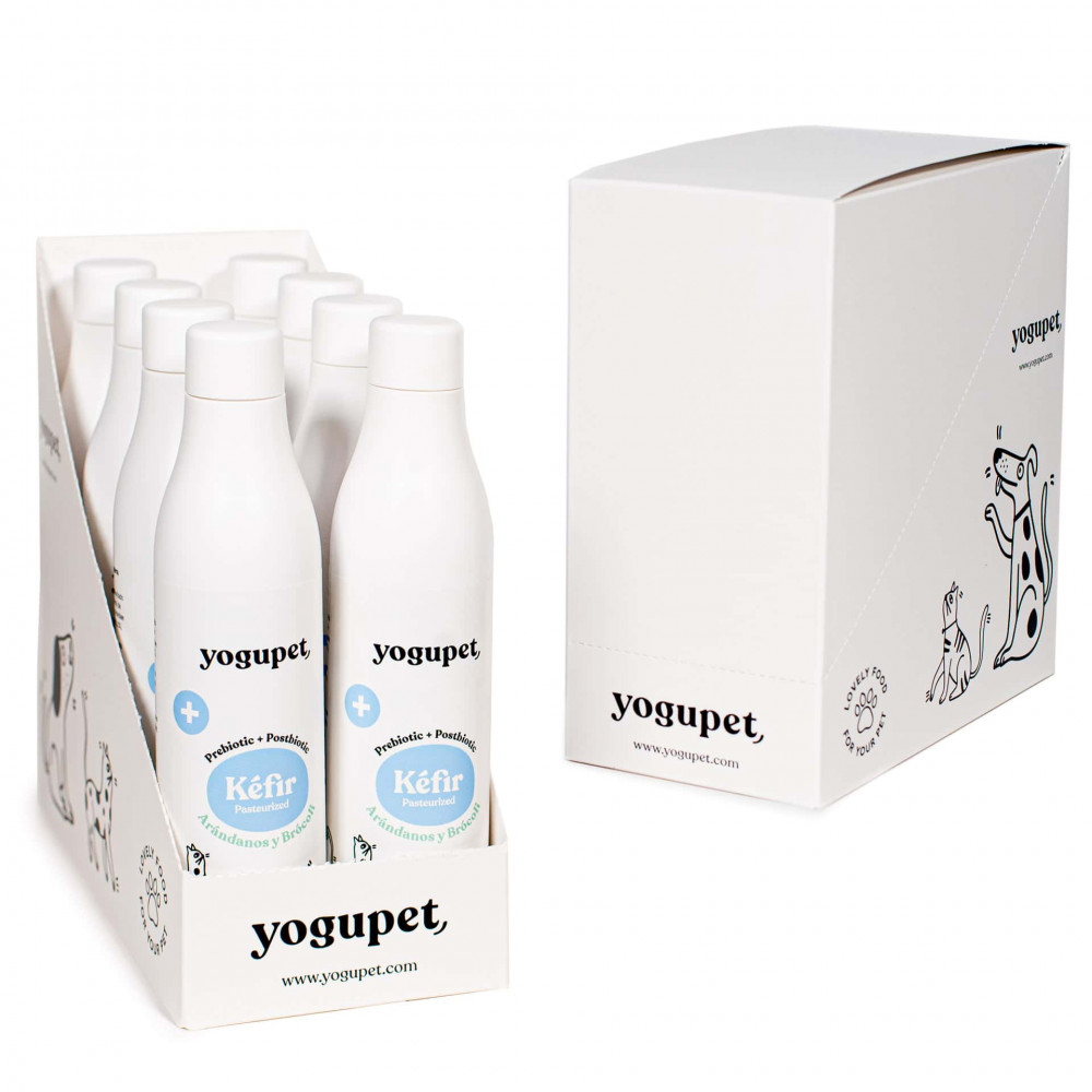 Yogupet Kefir Digestivo con Arandanos y Brocoli Para Perros y Gatos
