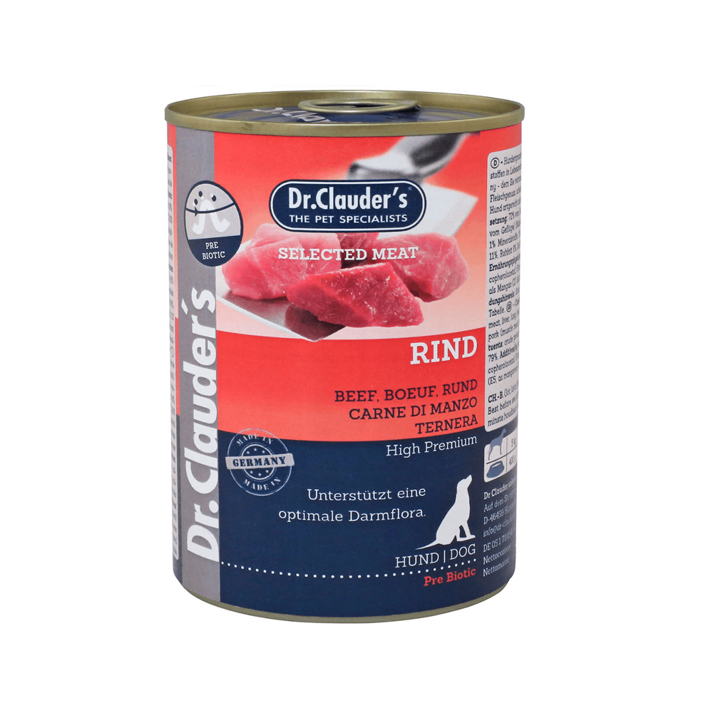 Dr.Clauders Lata de Ternera para Perros