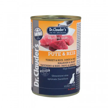 Dr.Clauders Lata de Pavo y Arroz para Perros