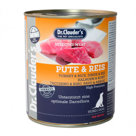 Dr.Clauders Lata de Pavo y Arroz para Perros