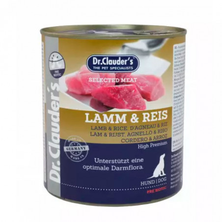 Dr.Clauders Lata de Cordero y Arroz para Perros