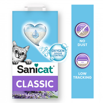 Sanicat Classic Arena Para Gatos Aroma Lavanda