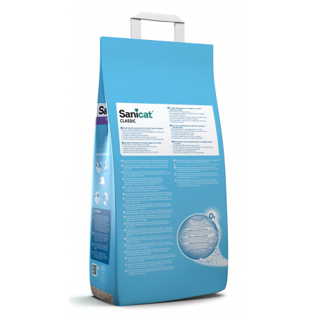 Sanicat Classic Arena Para Gatos Aroma Lavanda ETIQUETA