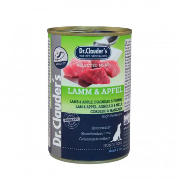 Dr.Clauders Lata de Cordero y Manzana para Perros