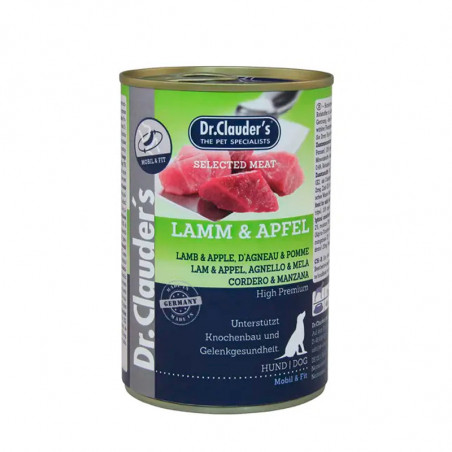 Dr.Clauders Lata de Cordero y Manzana para Perros