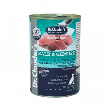 Dr.Clauders Lata de Ternera y Verduras para Perros