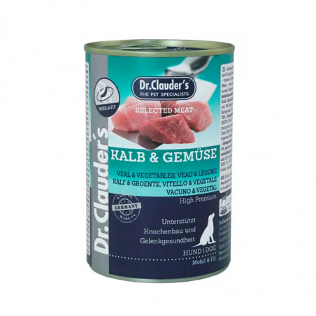 Dr.Clauders Lata de Ternera y Verduras para Perros