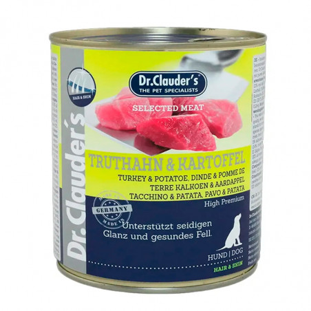 Dr.Clauders Lata de Pavo y Patata para Perros