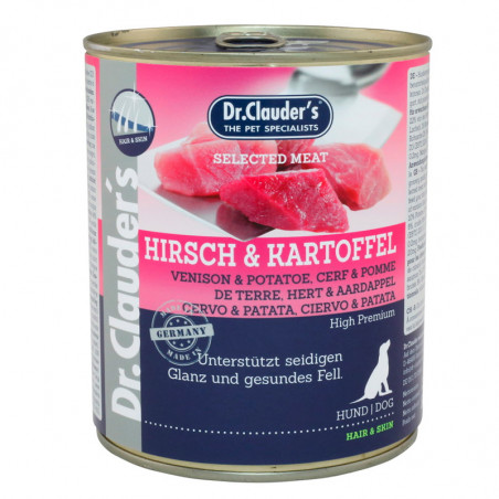 Dr.Clauders Lata de Venado y Patata para Perros