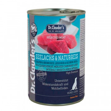 Dr.Clauders Lata de Abadejo y Arroz Integral para Perros