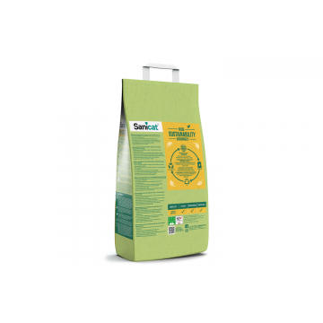 Sanicat Natura Activa Recycled Vegetal Clumping Arena Para Gatos