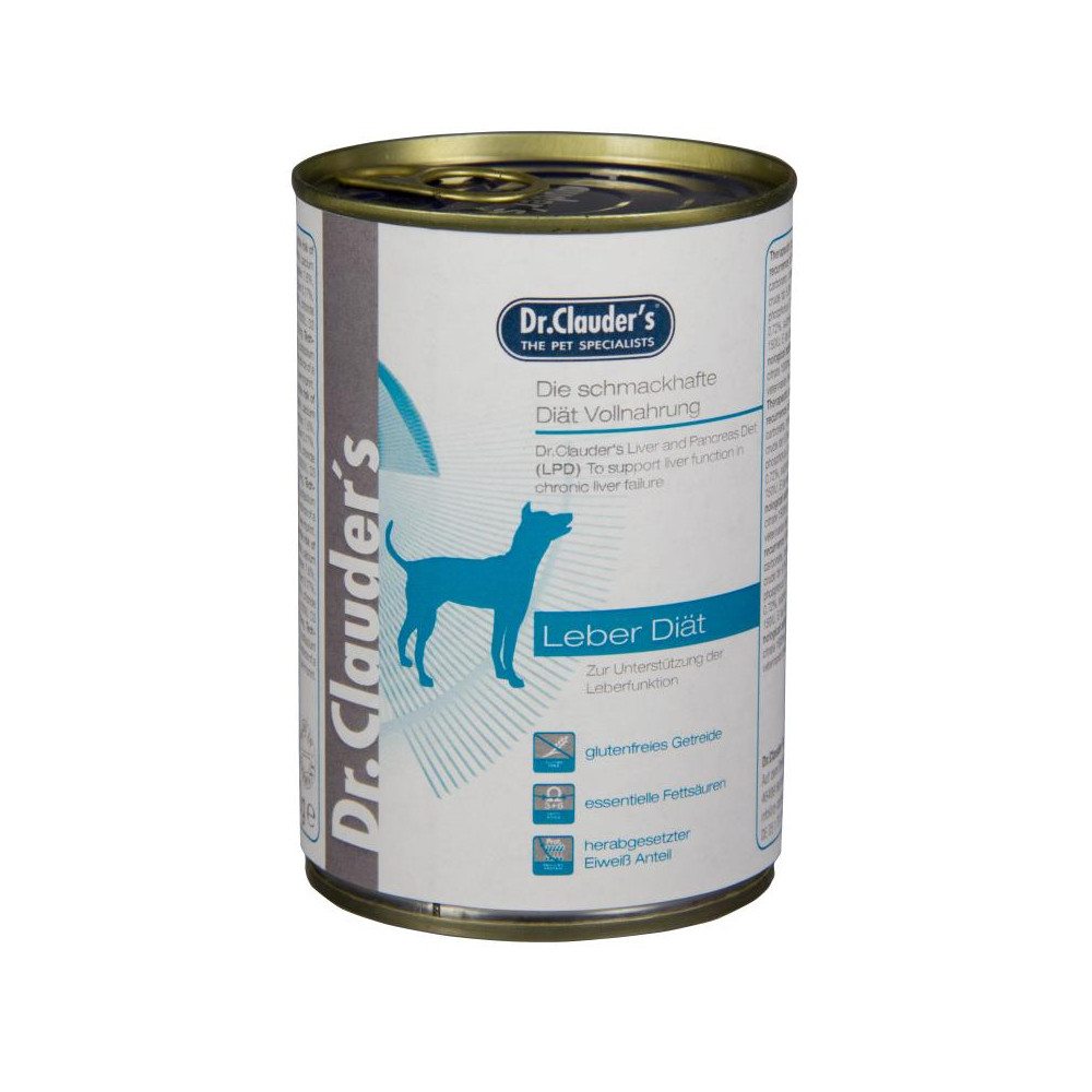 Dr.Clauders Lata Diet LPD Hepatic para Perros
