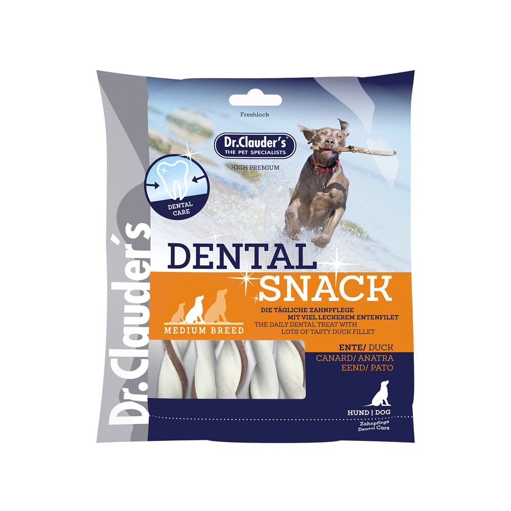 Dr.Clauders Snacks Dental de Pato Para Razas Medianas