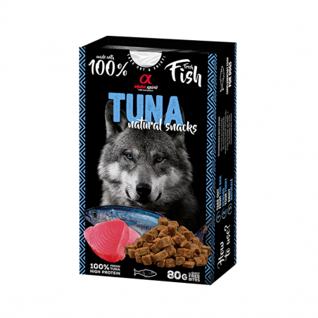 Alpha Spirit Natural Snack 80 Gr Atún