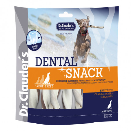 Dr.Clauders Snacks Dental de Pato Para Razas Grandes