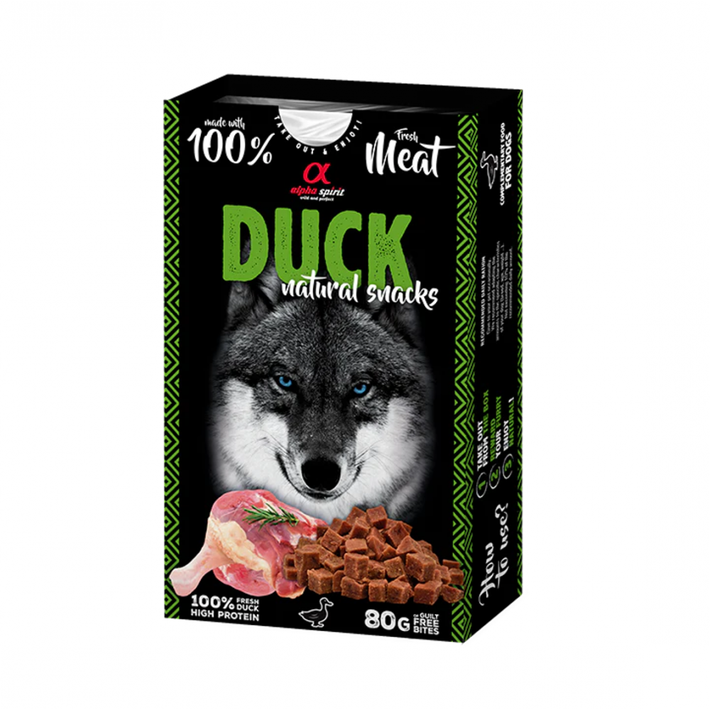 Alpha Spirit Natural Snack 80 Gr PATO