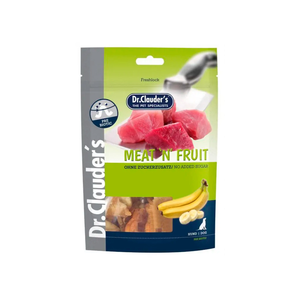 Dr.Clauders Snacks Meat & Fruit Banana y Pollo para Perros