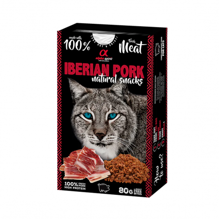 Alpha Spirit Natural Snack Gato 80 Gr jamon