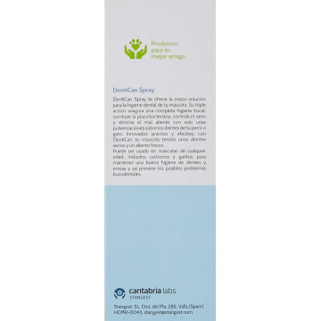 Stangest Dentican Spray Dental para Perros y Gatos ETIQUETA