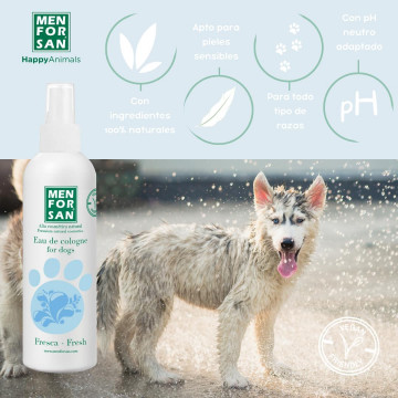 Menforsan Agua de colonia fresh para perros 125 ml