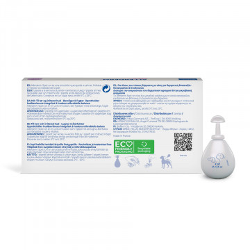 Virbac Pipeta para el cuidado de la piel de Perros Allerderm Spot-on +10 Kg etiqueta