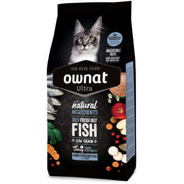 Ownat Cat Ultra Young Sterilized Fish 8 Kg